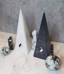 Yin and Yang Pyramid Candle