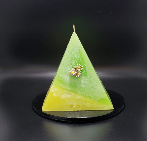 Spring Showers Pyramid Candle