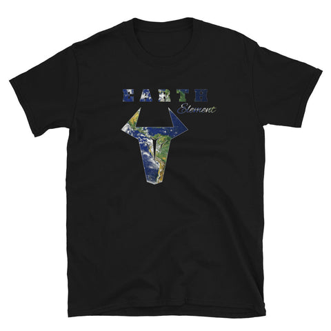 Taurus Earth Element Short-Sleeve Unisex T-Shirt