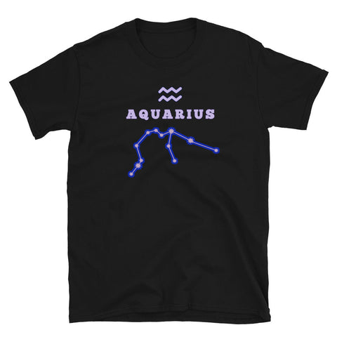 Constellation Aquarius Short-Sleeve Unisex T-Shirt