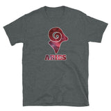 Aries Red Nebula Short-Sleeve Unisex T-Shirt