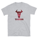 Taurus Red Nebula Short-Sleeve Unisex T-Shirt