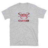 Cancer Red Nebula Short-Sleeve Unisex T-Shirt