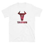 Taurus Red Nebula Short-Sleeve Unisex T-Shirt