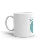 Libra Symbol White glossy mug