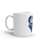 Aries White glossy mug