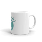 Gemini White glossy mug