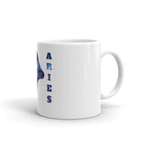 Aries White glossy mug