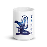 Virgo White glossy mug