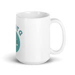 Libra Symbol White glossy mug